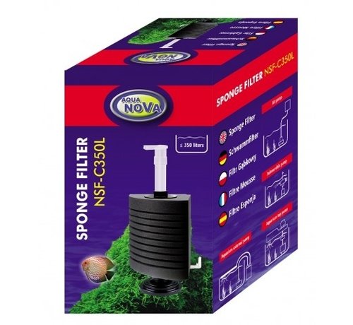 Aqua Nova Aqua Nova hoek sponsfilter tot 350L - NSF-C350L