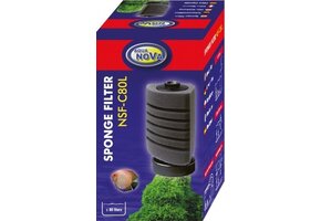 Aqua Nova hoek sponsfilter tot 80L - NSF-C80L