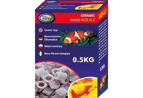 Aqua Nova keramische pijpjes - 0,5 of 1kg