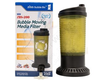 Ziss Aqua ZBS-200 Bubble Bio filter staand, bewegend bed filter