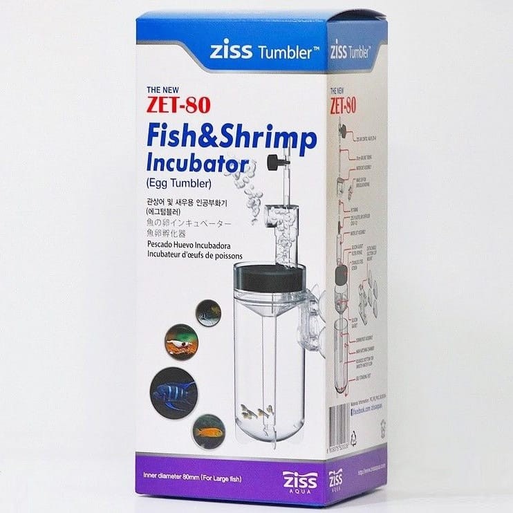 Ziss Aqua ZET-80 Fish and shrimp Egg Tumbler Incubator