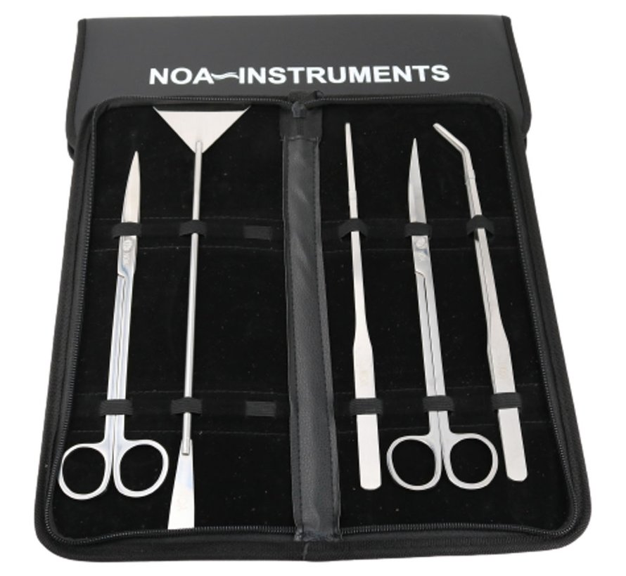 Noa-Instruments aquascaping tool set 5-delig