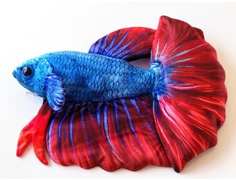 GreenPleco knuffel - Betta splendens