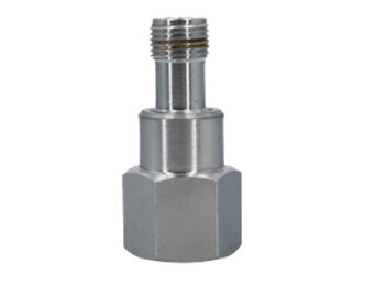 CO2 Adapter 16 - JBL wegwerp M10x1 naar Sodastream fles