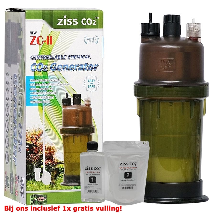 Ziss Aqua CO2 Generator ZC-II + vulling