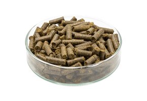 Walnootbladeren garnalen voedersticks