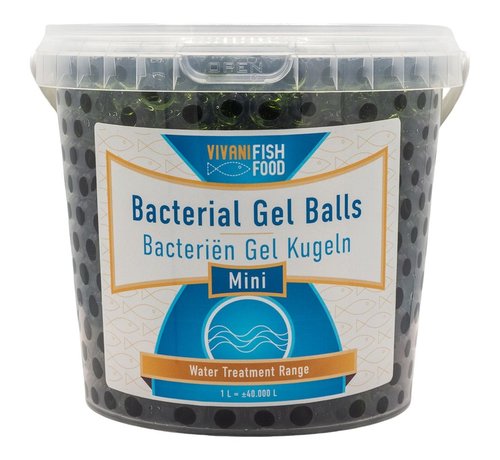 Vivani Fishfood Bacterie gel ballen 1L