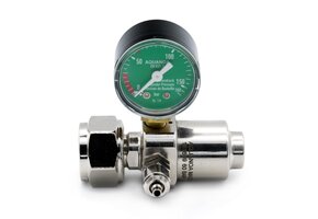Aqua-Noa CO2 drukregelaar Basic Soda M1 met 1 manometer en naaldventiel