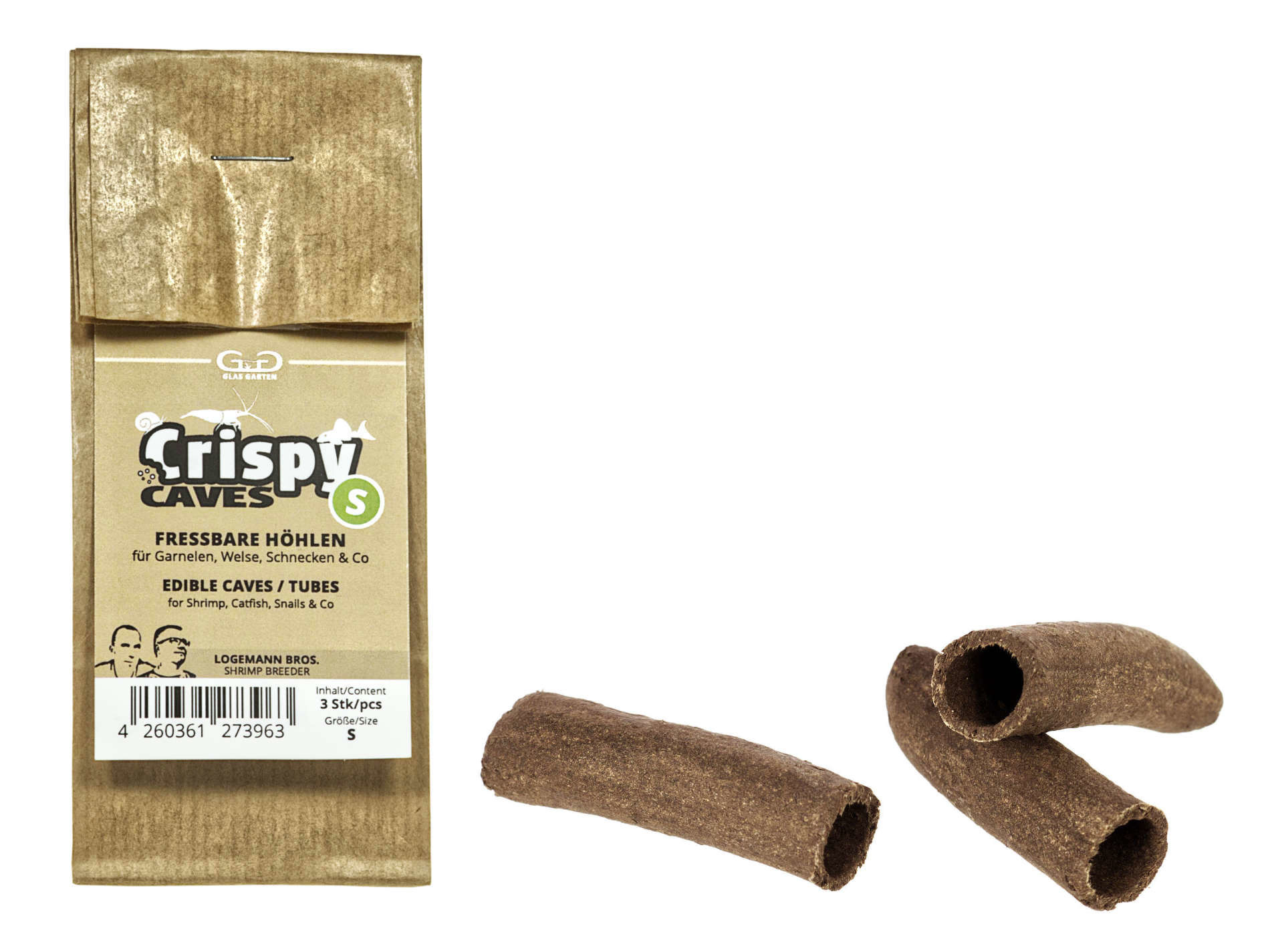 GlasGarten Crispy Caves/ eetbare holen - Maat S