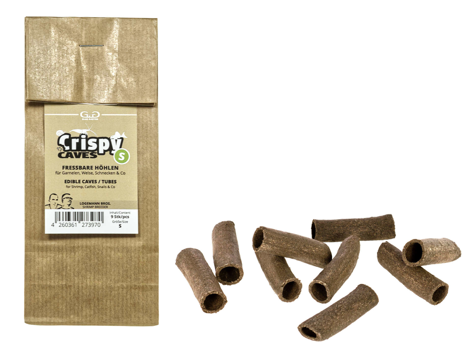 GlasGarten Crispy Caves/ eetbare holen - Maat S