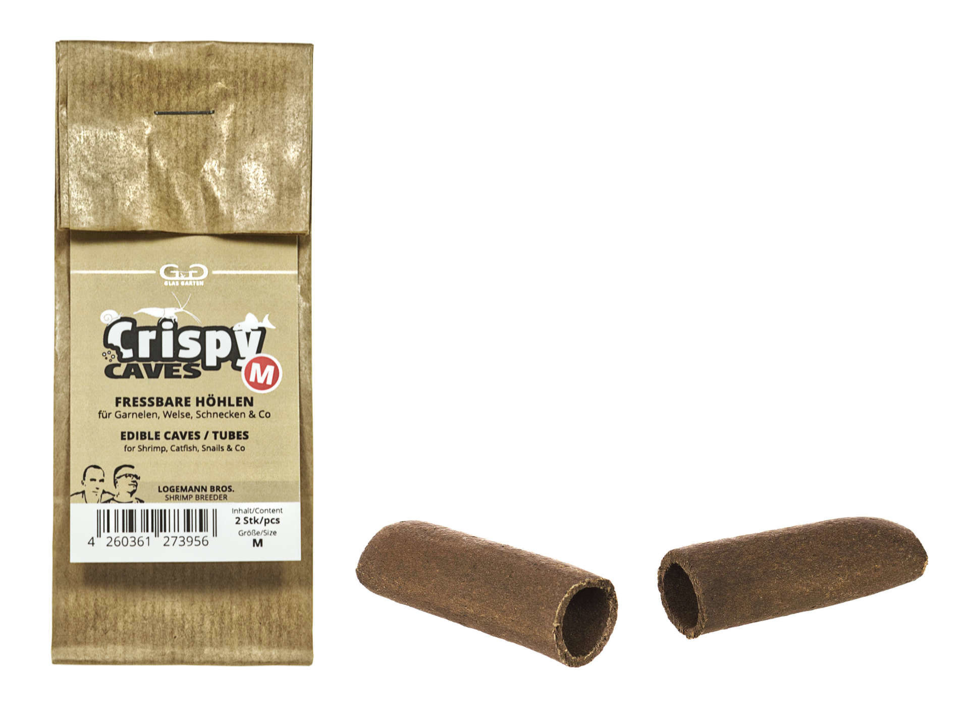 GlasGarten Crispy Caves/ eetbare holen - Maat M