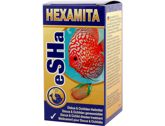 eSHa HEXAMITA - tegen gatenziekte bij Discus en andere Cichliden (20ml)