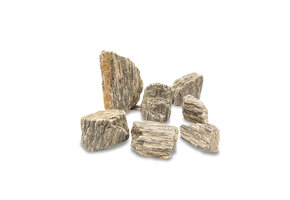 Grey Petrified Wood (grijs versteend hout) per kg