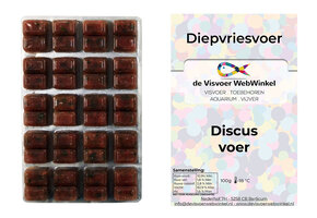 Discus voer diepvriesvoer 100g blister