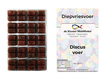 Discus voer diepvriesvoer 100g blister