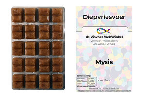 Mysis diepvriesvoer 100g blister