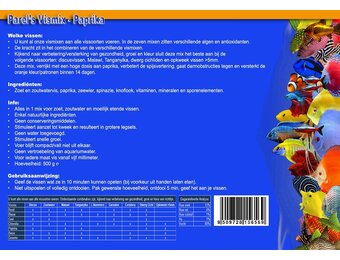 Parels Vismix Paprika 500 gram - diepvriesvoer