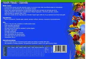 Parels Vismix Chlorella 500 gram - diepvriesvoer