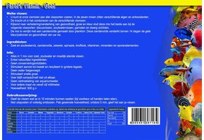 Parels Vismix Geel 500 gram - diepvriesvoer