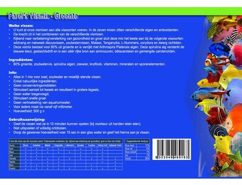 Parels Vismix Groente 500 gram - diepvriesvoer