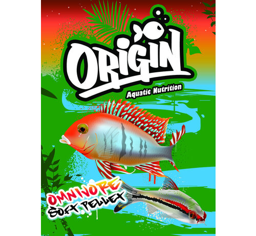 Origin Aquatic Nutrition Origin Aquatic Nutrition Omnivore Soft Pellet 1mm