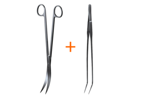 Oase pincet + schaar voor aquascaping