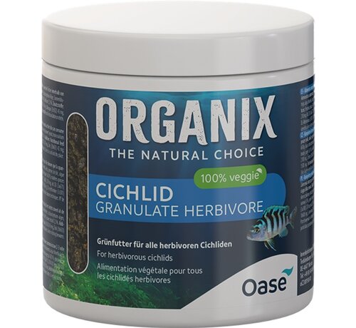 Oase ORGANIX Cichliden Granulaat Herbivoor