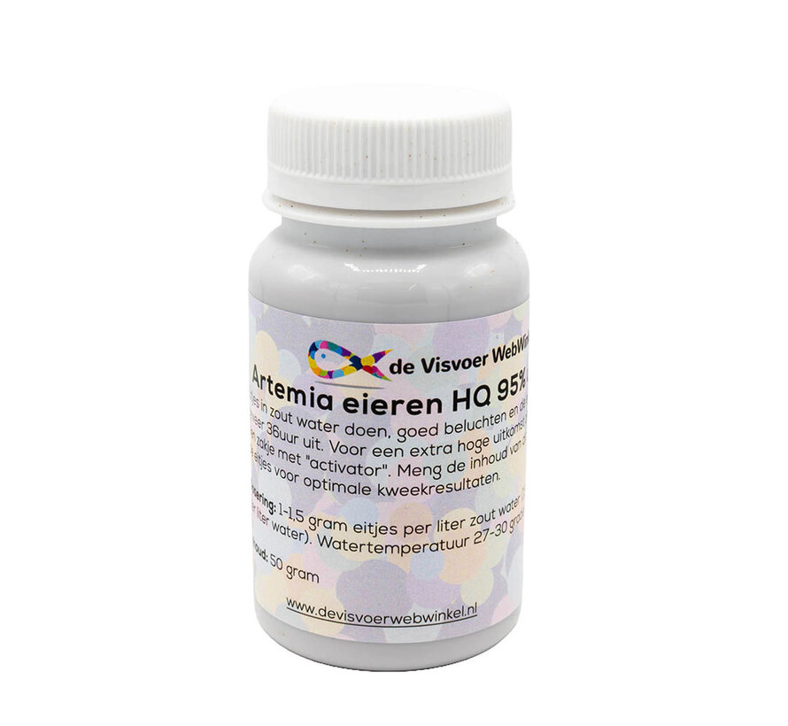 Artemia eitjes 50 gram