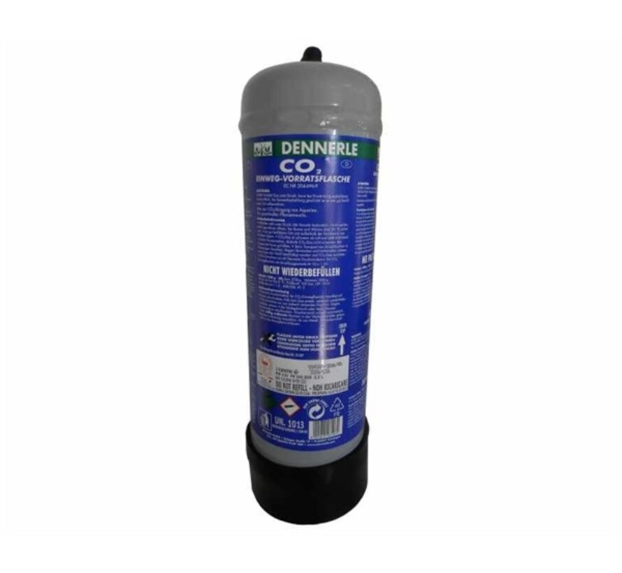 Dennerle CO2 wegwerpfles 1200g (gevuld)