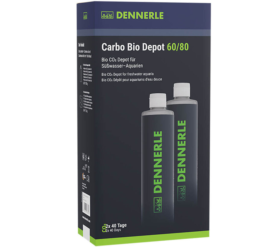 Dennerle Carbo Bio Depot 60/ 80 (2 stuks)