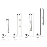Chihiros CO2 diffusor Mate Hang-on Tiny - ø15mm - Lengte: 15cm