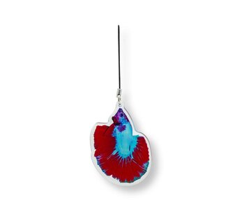 de Visvoer WebWinkel Sleutelhanger Betta splendens "Premium Selected"