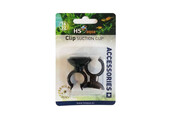 HS Aqua Zuignap met Clip 16-22 mm (2 stuks, zwart)