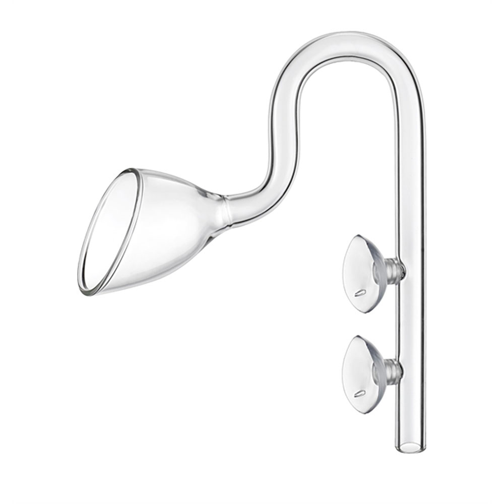 Glazen uitstroombuis Lily pipe - 12mm en 16mm