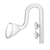 Glazen uitstroombuis Lily pipe - 12mm en 16mm