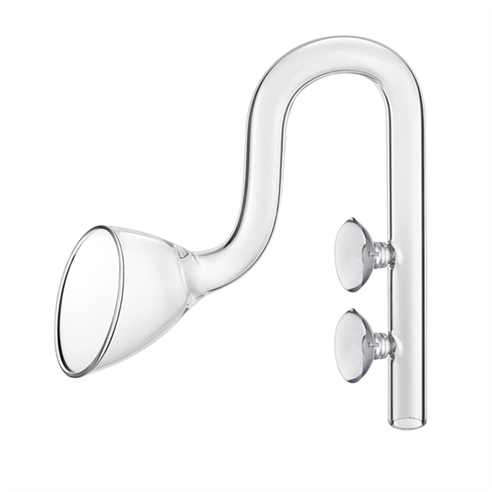 Glazen uitstroombuis Lily pipe - 12mm en 16mm
