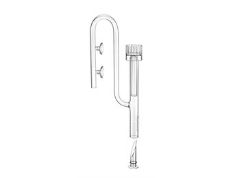 Glazen oppervlakte afzuiger/ skimmer - 12mm en 16mm