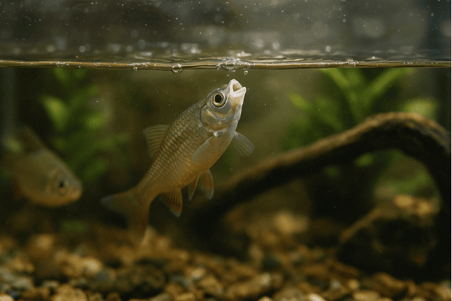 Hoe kun je zien dat vissen honger hebben?