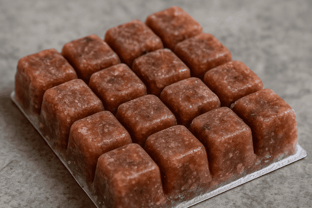 Hoe kan ik diepvriesvoer aan mijn vissen geven in het aquarium? 