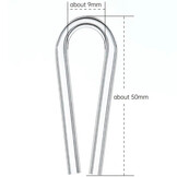 Chihiros Acryl U-Clip (4 stuks) - tot 8mm glasdikte