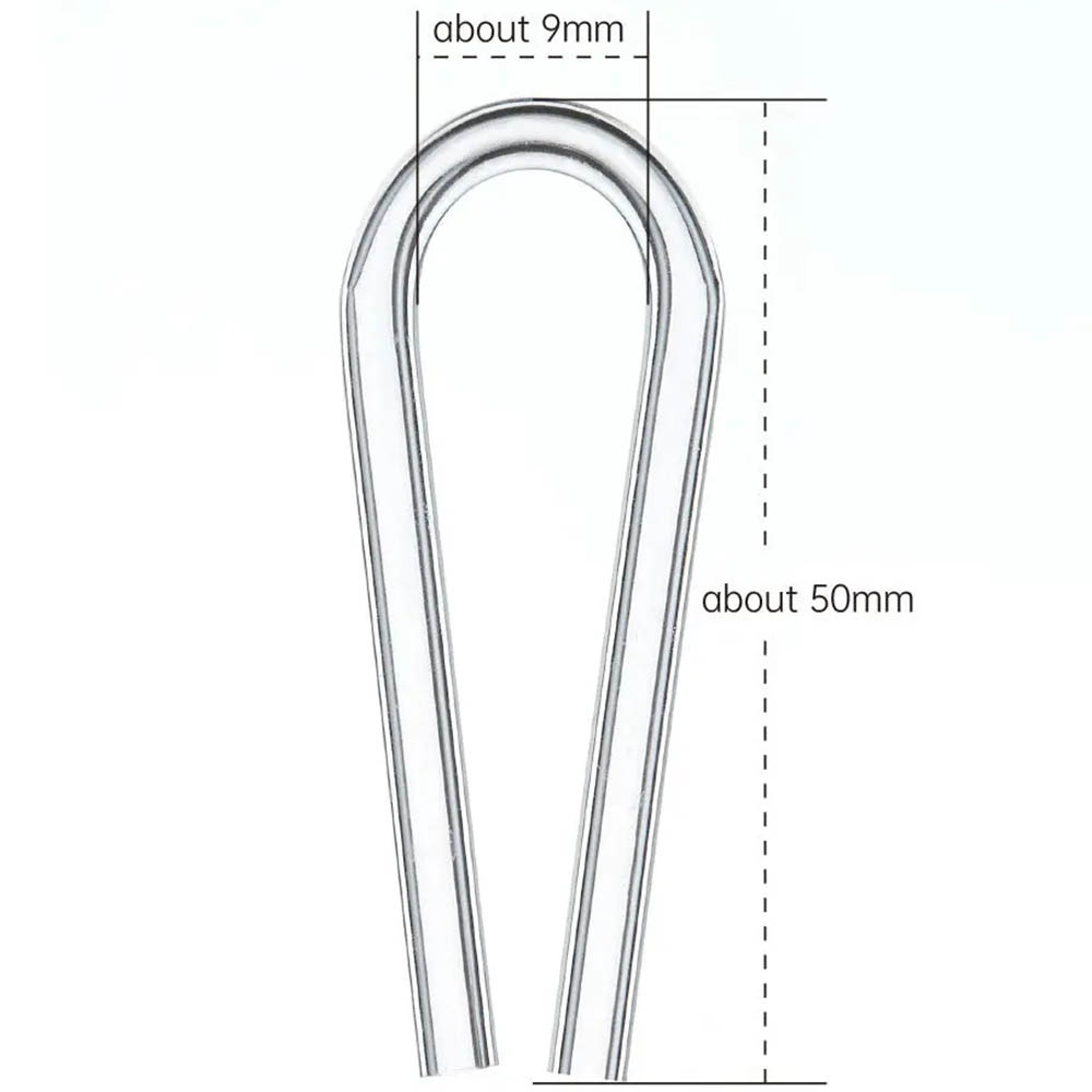 Chihiros Acryl U-Clip (4 stuks) - tot 8mm glasdikte