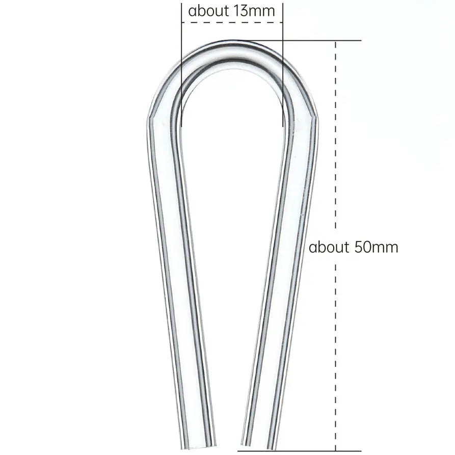 Chihiros Acryl U-Clip (4 stuks) - tot 12mm glasdikte