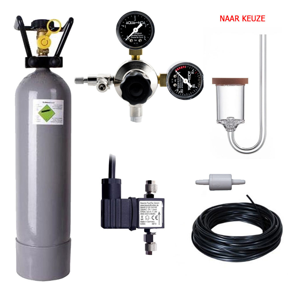 Complete CO2 set PROFI 2000 gram