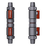 Chihiros dubbele slangkraan - 16/ 22mm en 12/16 naar 16/22mm!