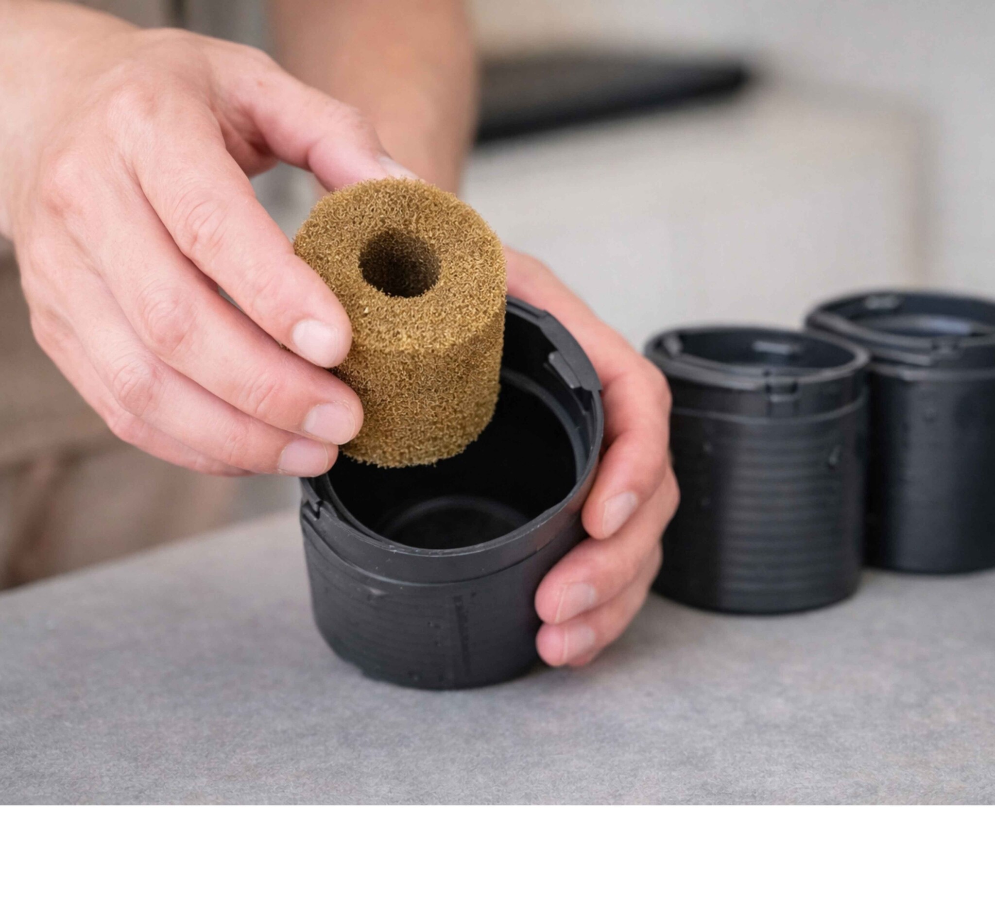 Filter spons aquarium