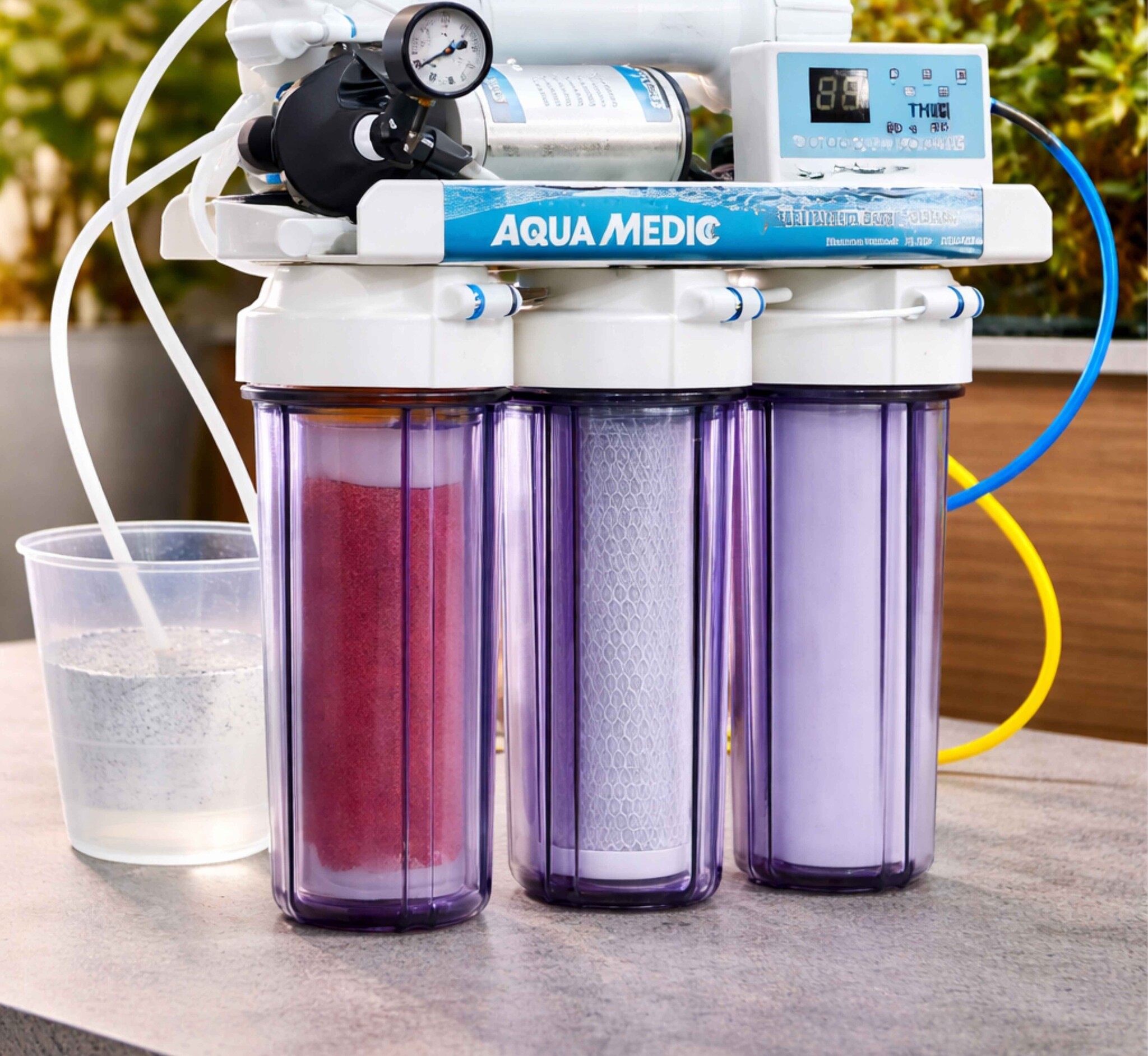 Osmose filter aquarium