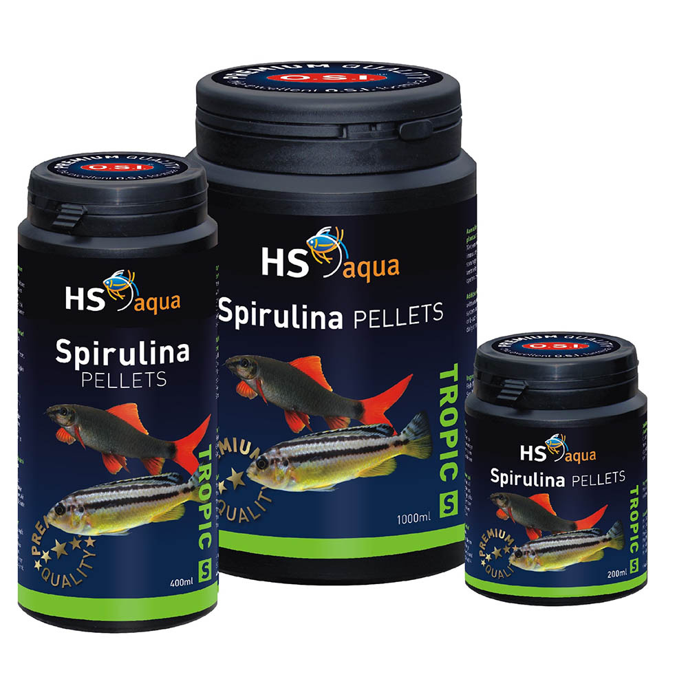 HS Aqua Spirulina Pellets S