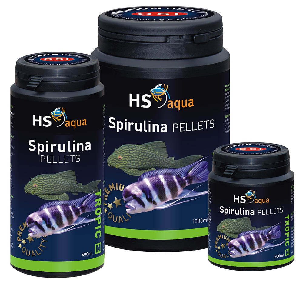 HS Aqua Spirulina Pellets M