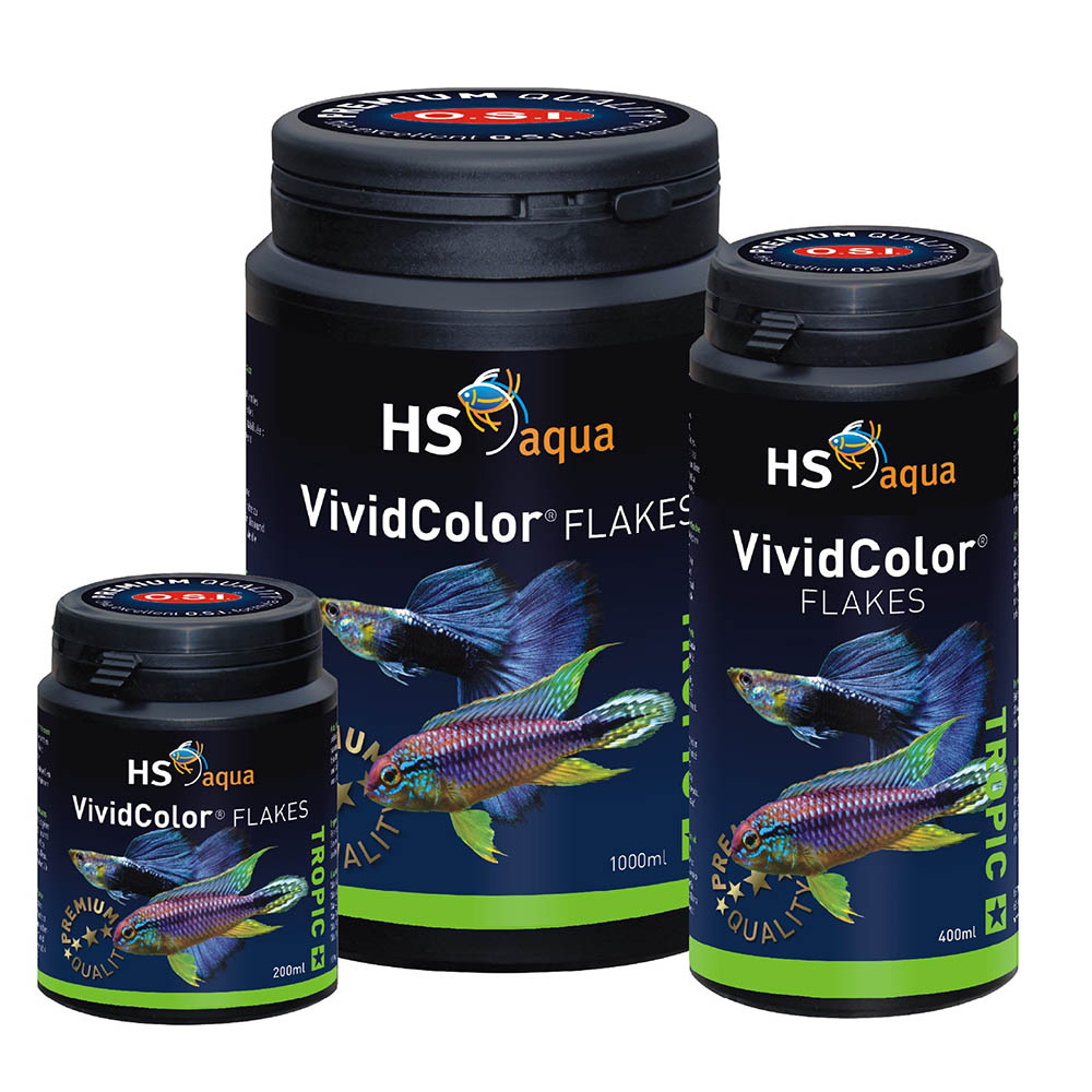 HS Aqua Vivid Color Flakes