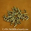 100 brass rivets 8 mm - Celtic Webmerchant